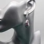 Серьги барокко