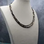 Ожерелье из черного гематита